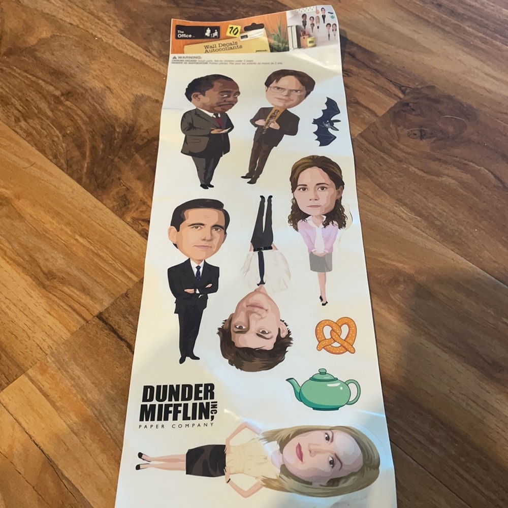 The Office Wall Decals- ten total